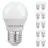 Lot 10x Noxion Lucent Classic LED E27 Boule Dépolie 4.5W 470lm - 827 Blanc Très Chaud | Équivalent 40W